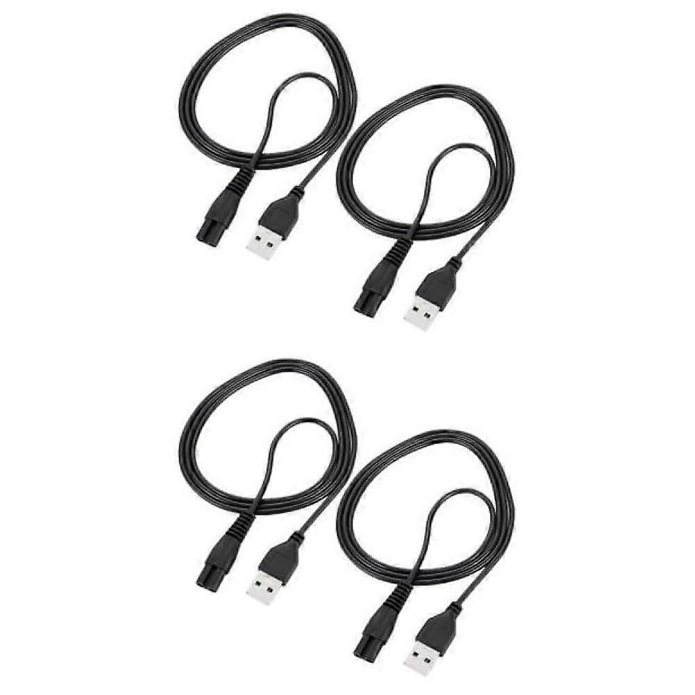 Universal shaver charging cable electric shaver charging cable accessories rubber copper