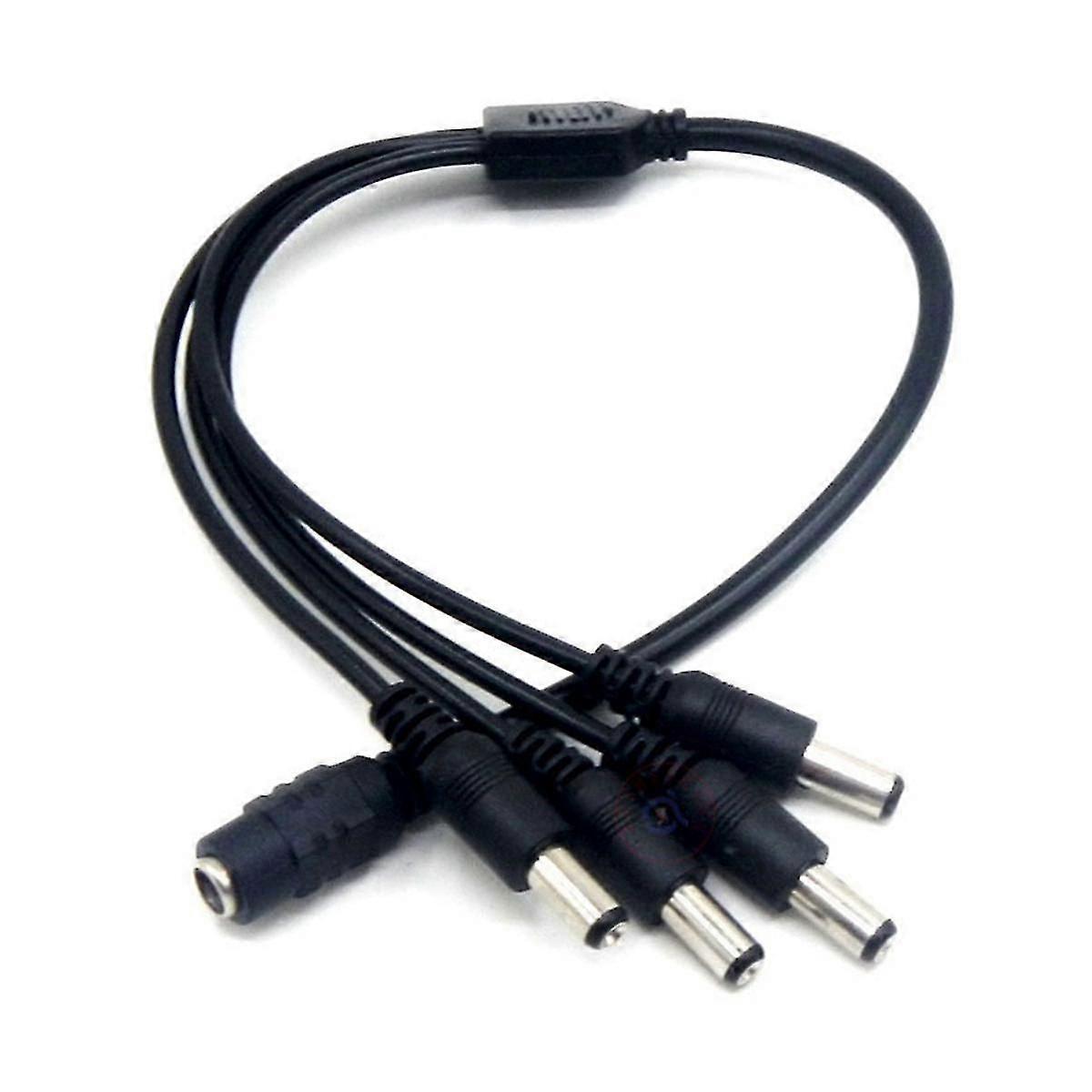 DC 1 in 4 Power Cable 1 in 4 Out Branch Cable 12V to Centralized Power Supply Monitoring Camera Acc