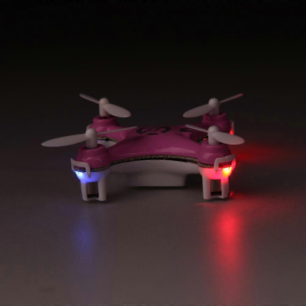 Purple CX-10 Mini 2.4G 4CH 6 Axis LED RC Quadcopter Toy Helicoptert (CX-10 Quadcopter;Mini 2.4G Quadcopter;RC Toy)