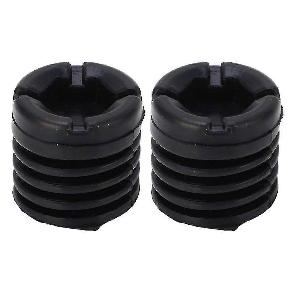 Auto 2-Pack Front Trunk Buffer Block Buffer Rubber Cover 1090735-00-C for Model 3 Y
