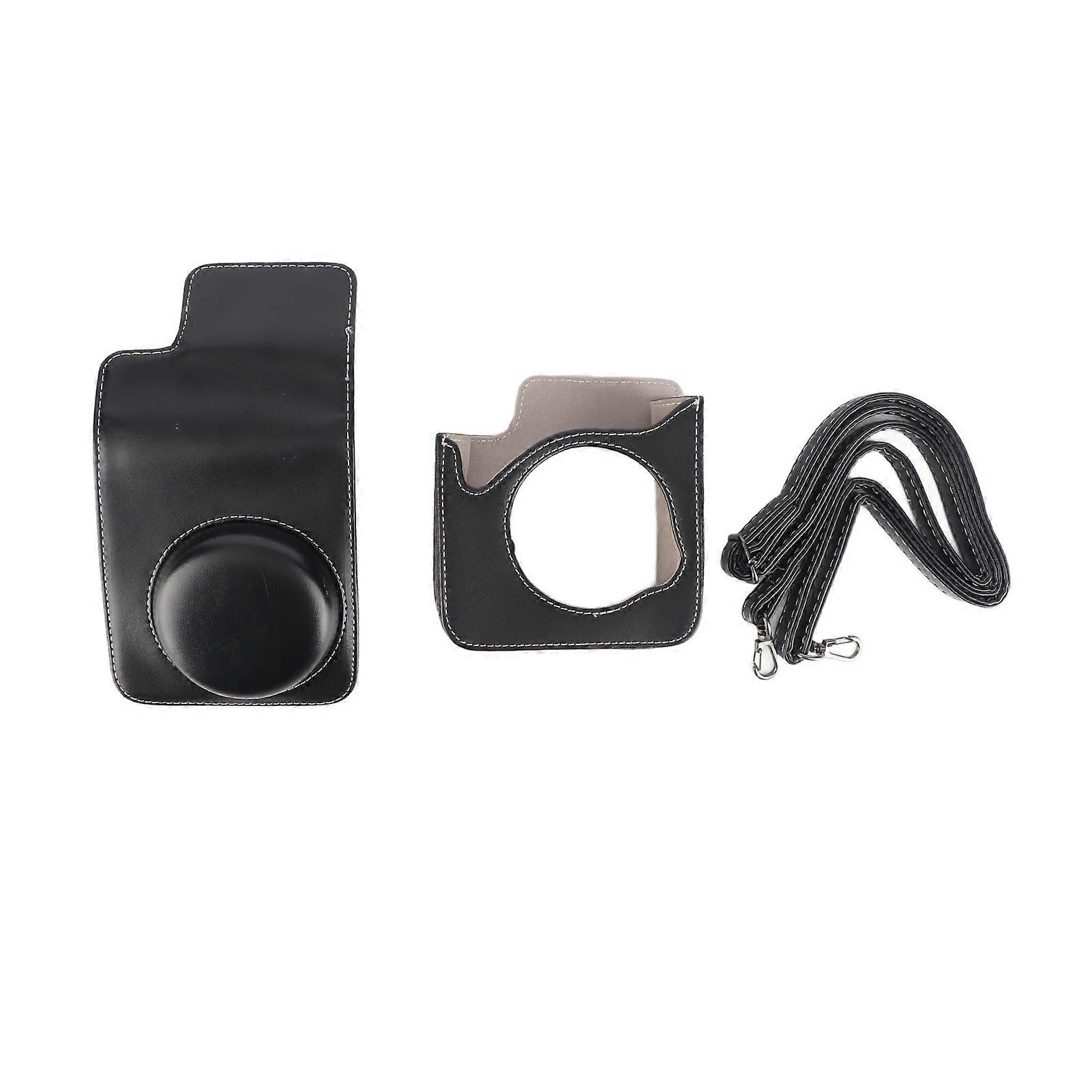 PU Leather Protective Mini Camera Case for Mini 40 - Magnetic Closure, Adjustable Strap