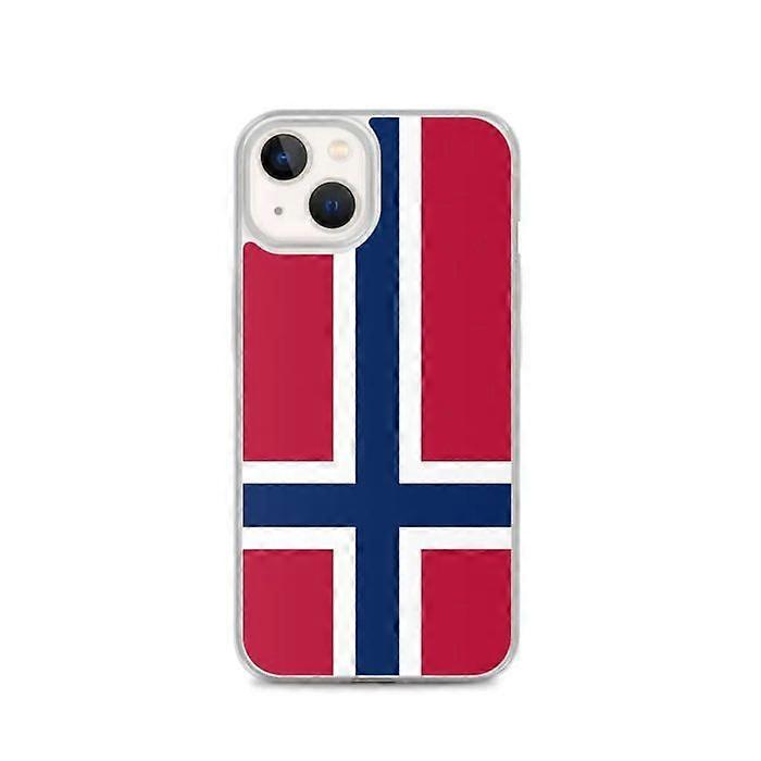 iPhone Case - Bouvet Island Flag - Soft - Multicolor - Compatible with iPhone 13 - Vertical