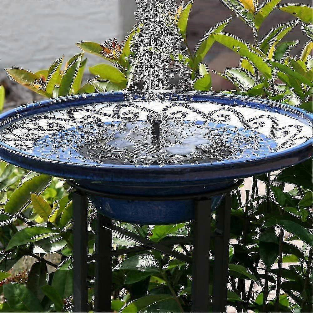 New Solar Fountain,1.5w Bird Bath Fountain Garden Decoration,garden Decoration Solar Fountain,for Outdoor Mini Pond-1