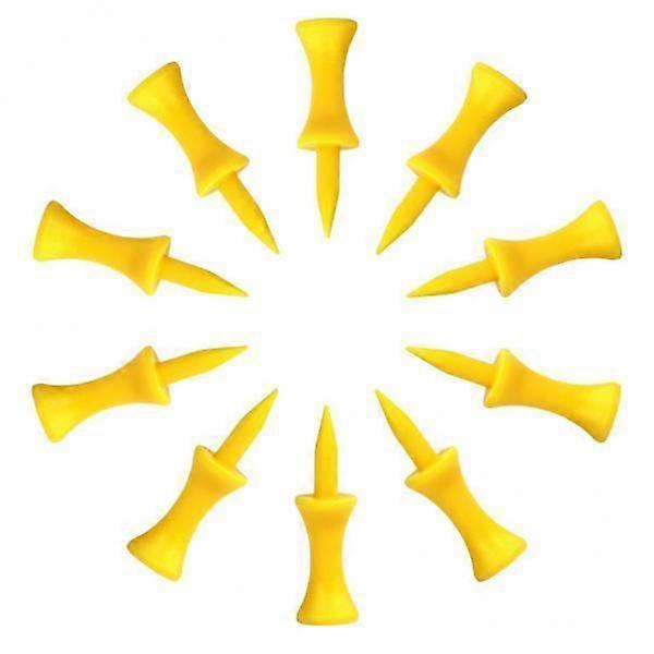 Plastic Golf Tees Bundle - 10x2 Pack for Outdoor Golfing