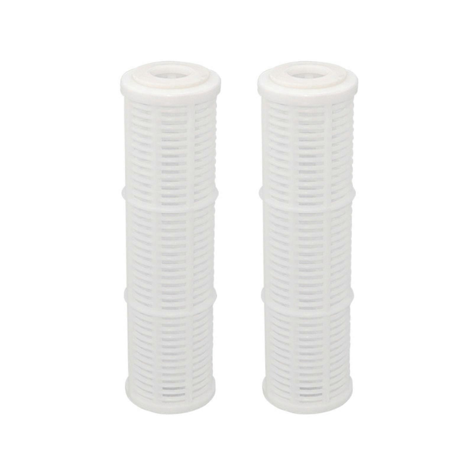2PCS Reliable 10" Water Filter Pre Filter Universal Filter Water Filter Household Filter Elements Nylon Plastic Material