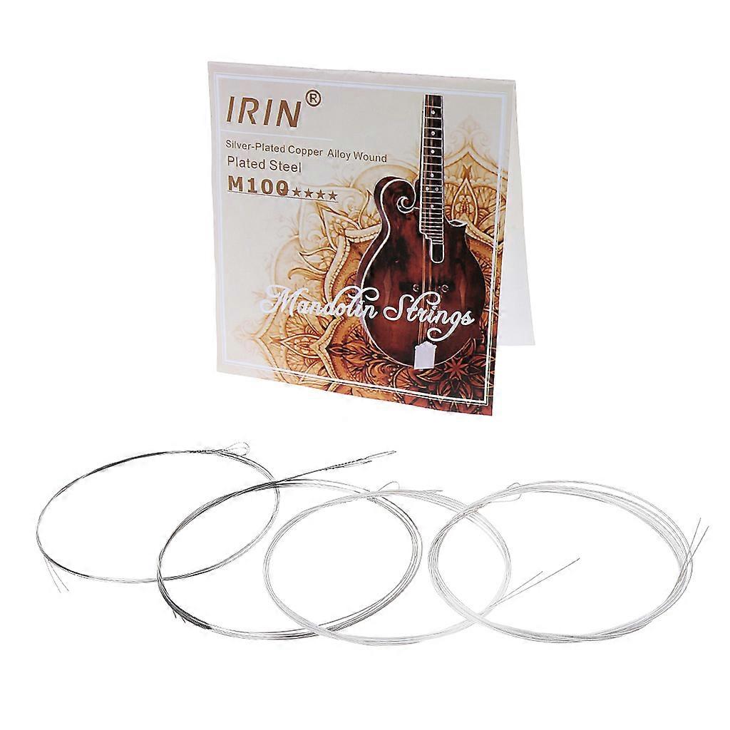 8Pcs/set Mandolin String Stainless Wire Mandolin Stringed Musical Instrument Accessories 0.25 0.36 0.61 0.86mm For Gifts