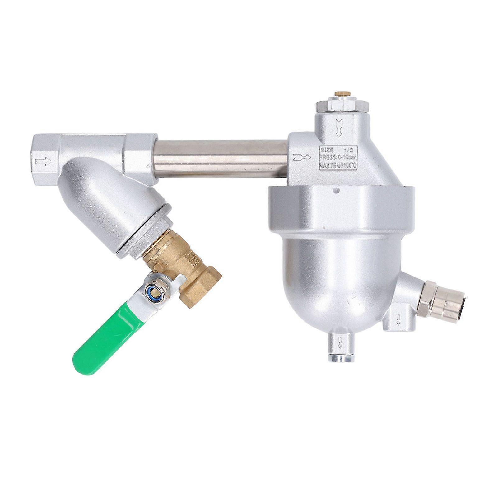 High quality AS60 gas tank automatic drain compressed air compressor filter end
