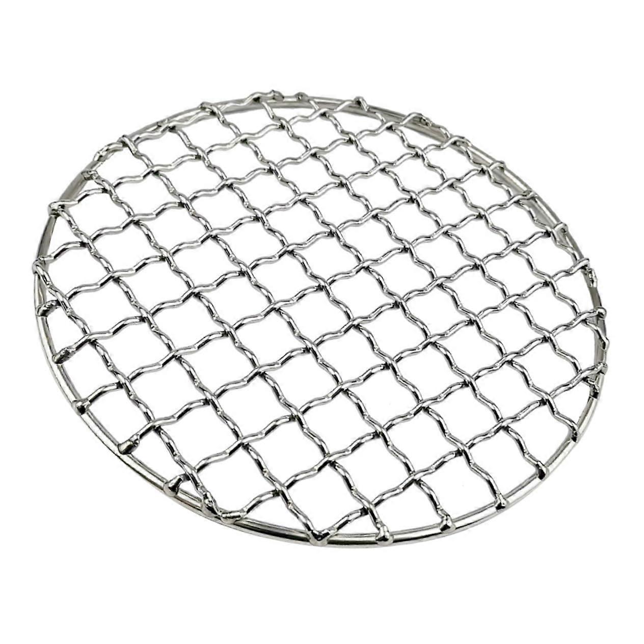 HighQuality Stainless Steel Grill Net for Barbecue,, Round Design