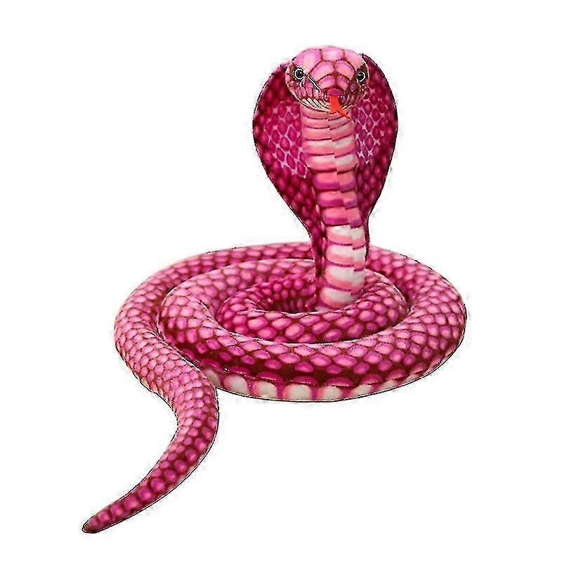 2.4m كوبرا أفخم محشو ثعبان الكوبرا ثعبان أفخم لعبة كبيرة الملك كوبرا محشوة ثعبان بوريس