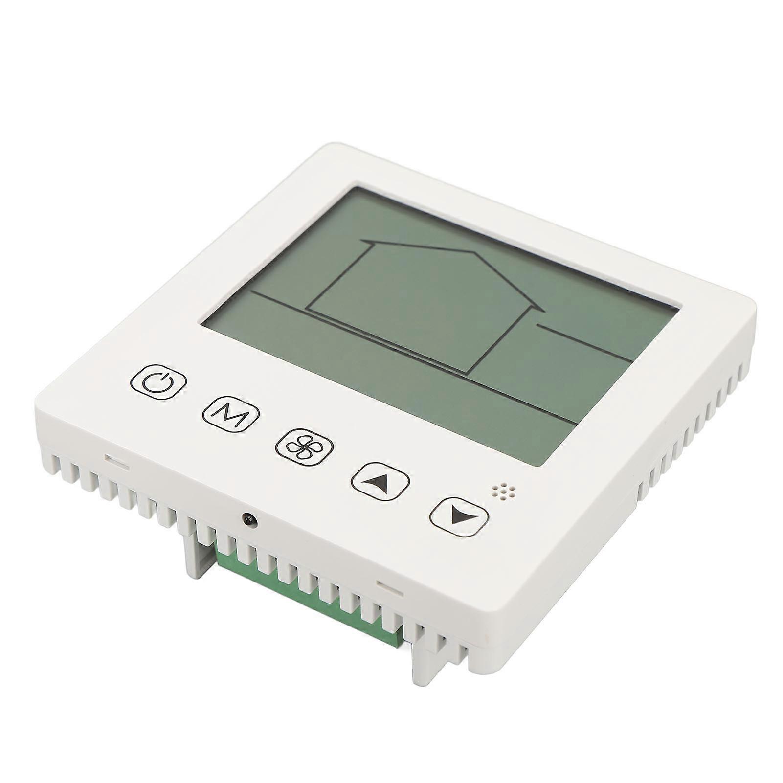 Air Conditioner Thermostat Clear LCD Display Temperature Humidity Detection Air Conditioning Control Panel 220V 