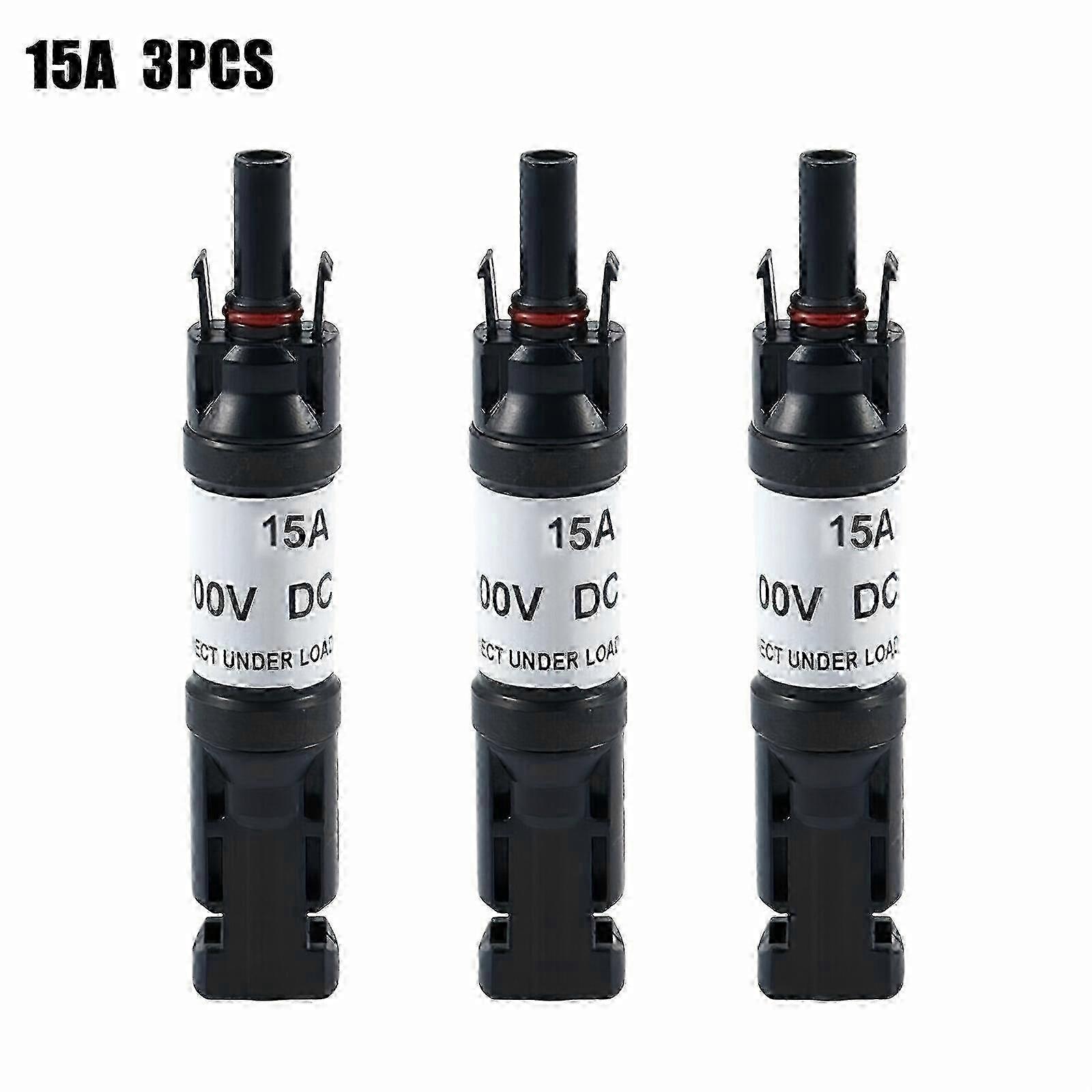 2025 3pcs 10A 15A 20A 30A Solar Panel Diode Connector Photovoltaic PV Compatible With MC4 MC4 Connector