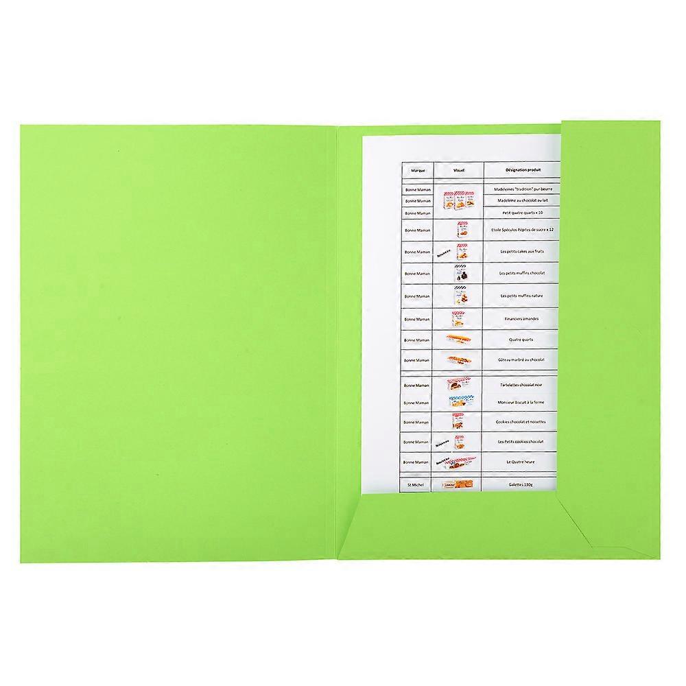 Exacompta 445013E 50x Subcarp. Impres. 2solap.FOREVER verde