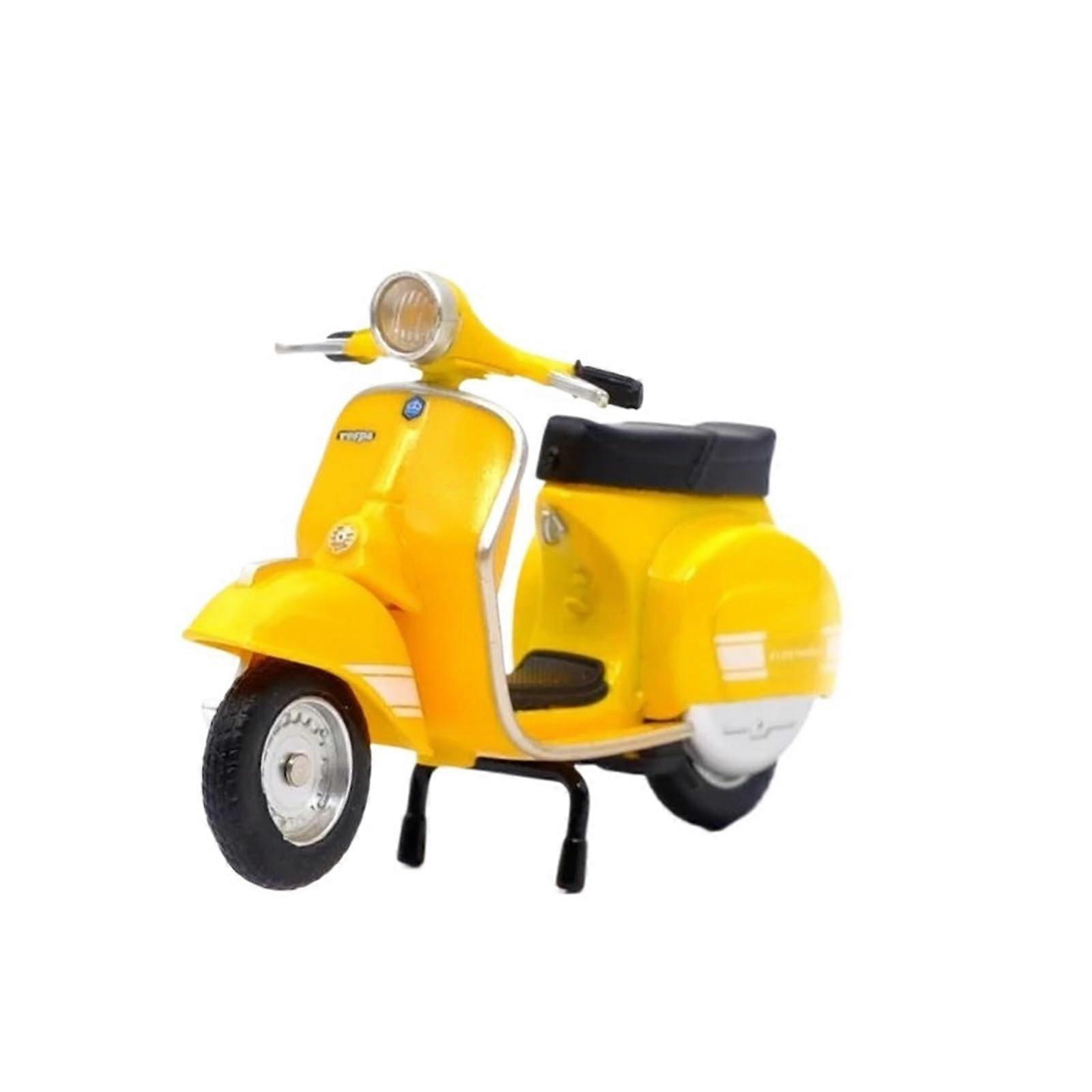 Mini Finished Moto 1:18 200 1976 Diecast Alloy Retro Scooter Model For Display