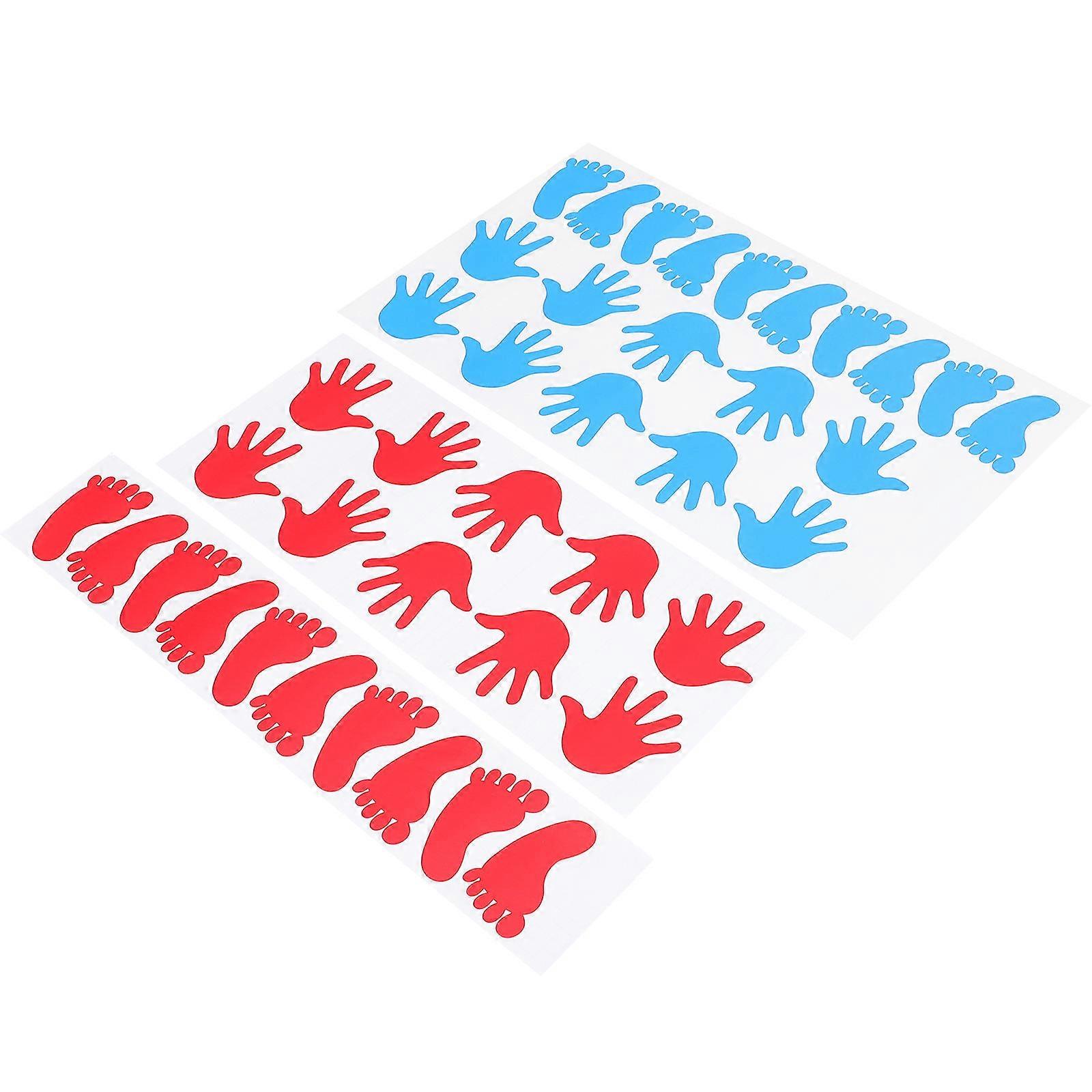 Reusable Handprint Adhesive, Child-friendly Design, Enhances Play Areas