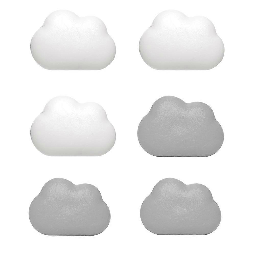 Cloud Shaped Fridge Magnets, Great for Organizing Notes and Letters, Material