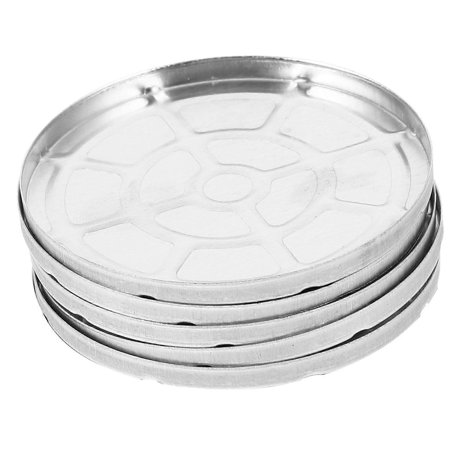 Practical Aluminum Pans for Empty Makeup Containers, Smooth Surface Finish