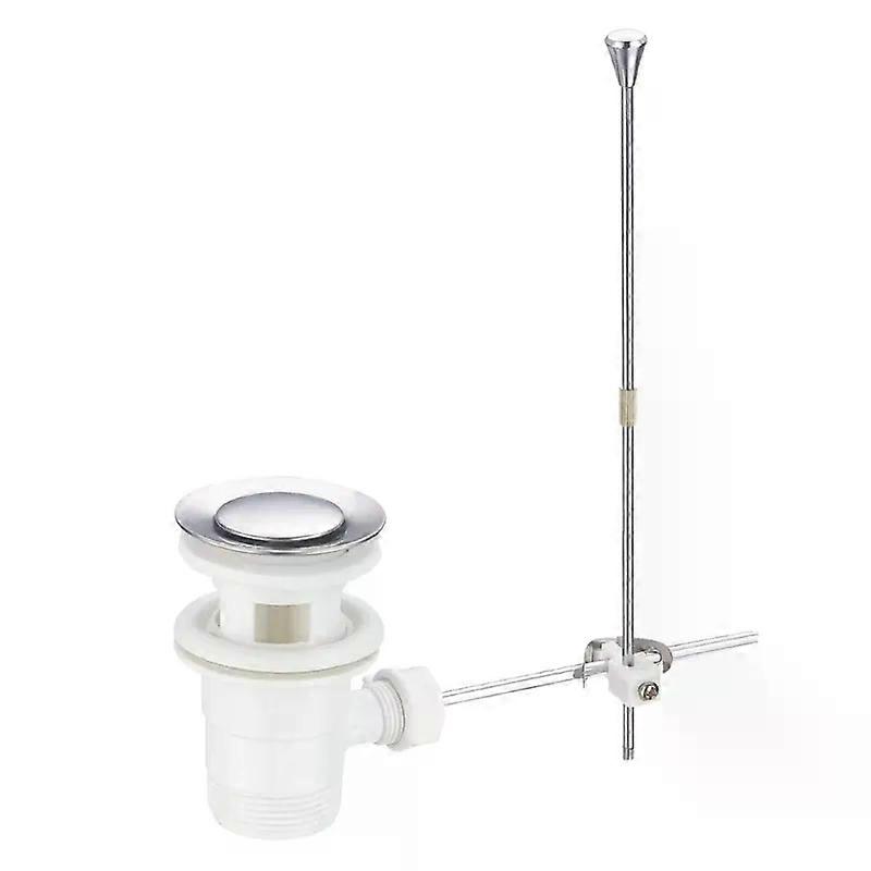 Sturdy Sink Drain Set with Overflow Function Versatile Sink Drain Pull Rod Overflow Fitting with Drain