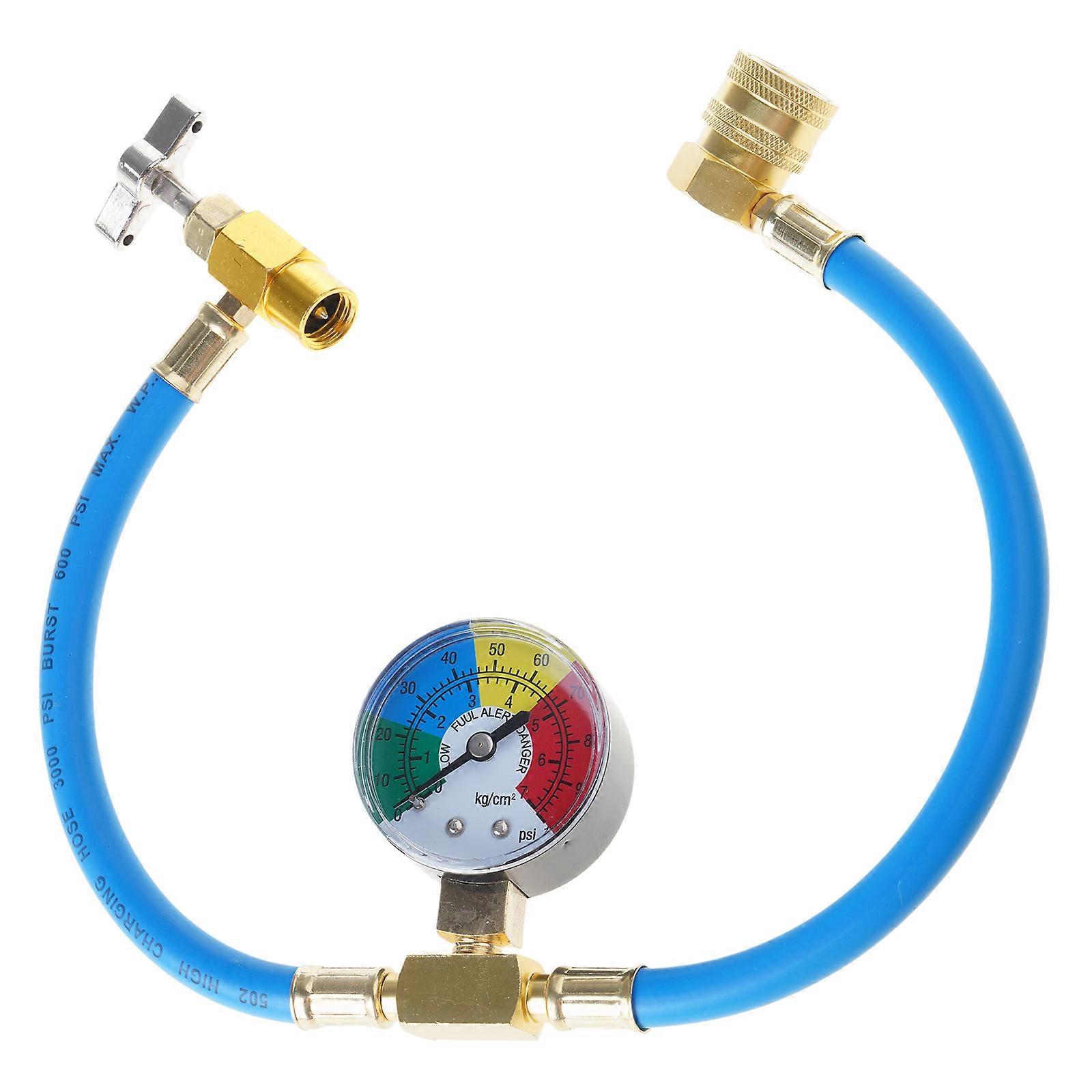 R134A Rechargeable Hose Air Conditioning Refrigerants Hose Charging Hose Set Brass Material for R134A Systems