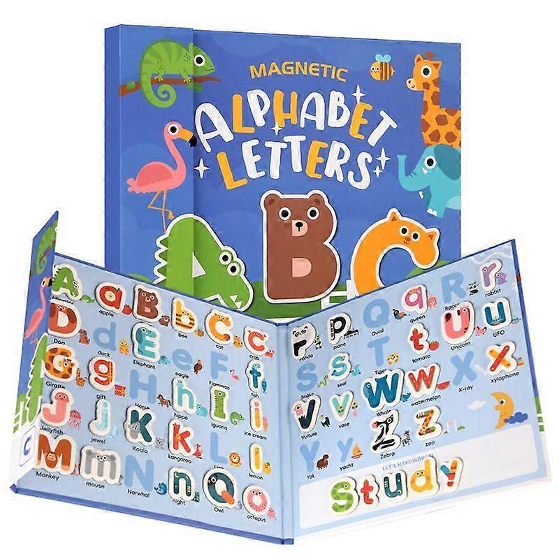 Wooden Word Puzzle Game Children 26 English Letters Spelling Practice Early Education Cognitive Educational Toys Parent-child Interactive Early Educat
