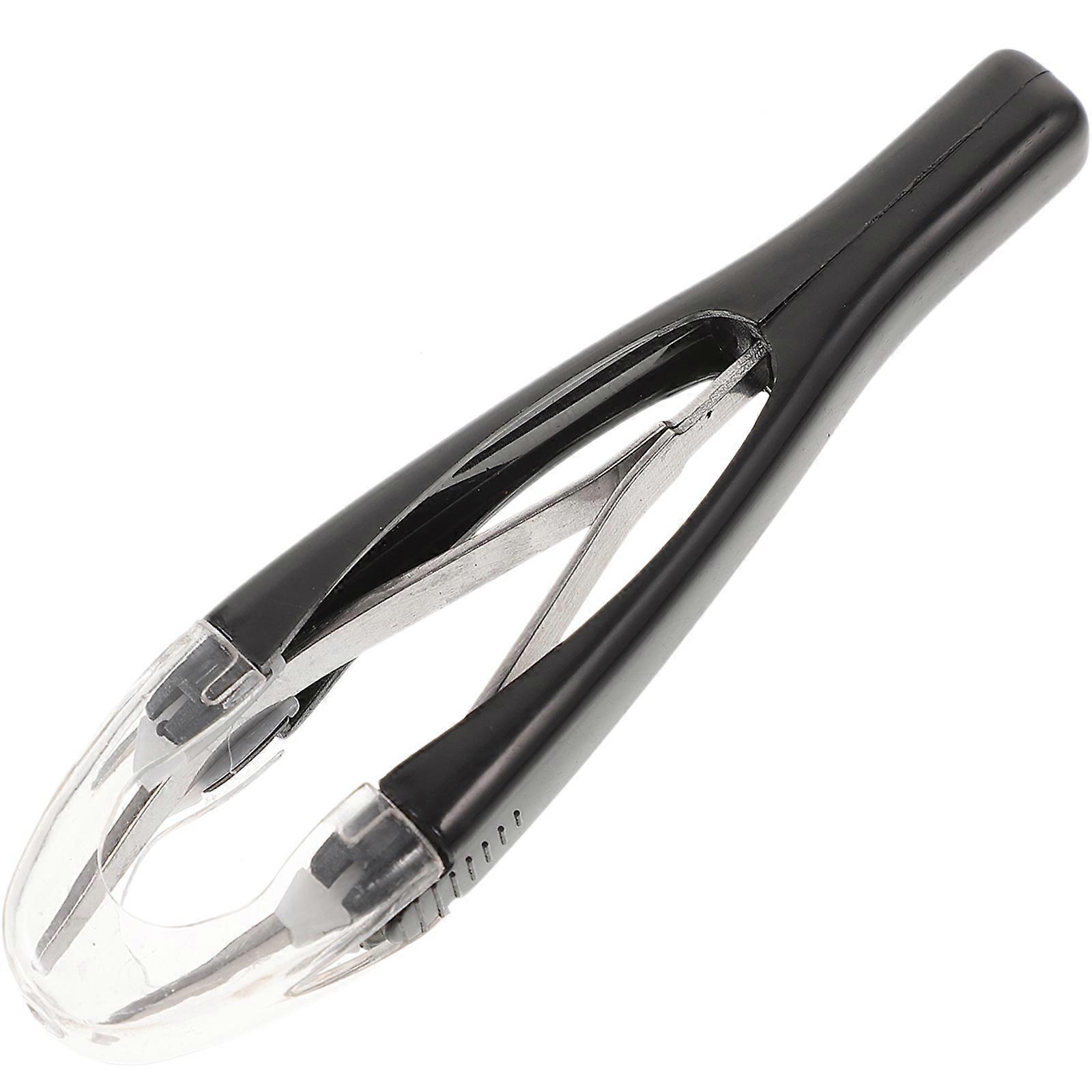 Automatic Pull Tweezers For Eyebrows Precision Removal Stainless Steel 1Set