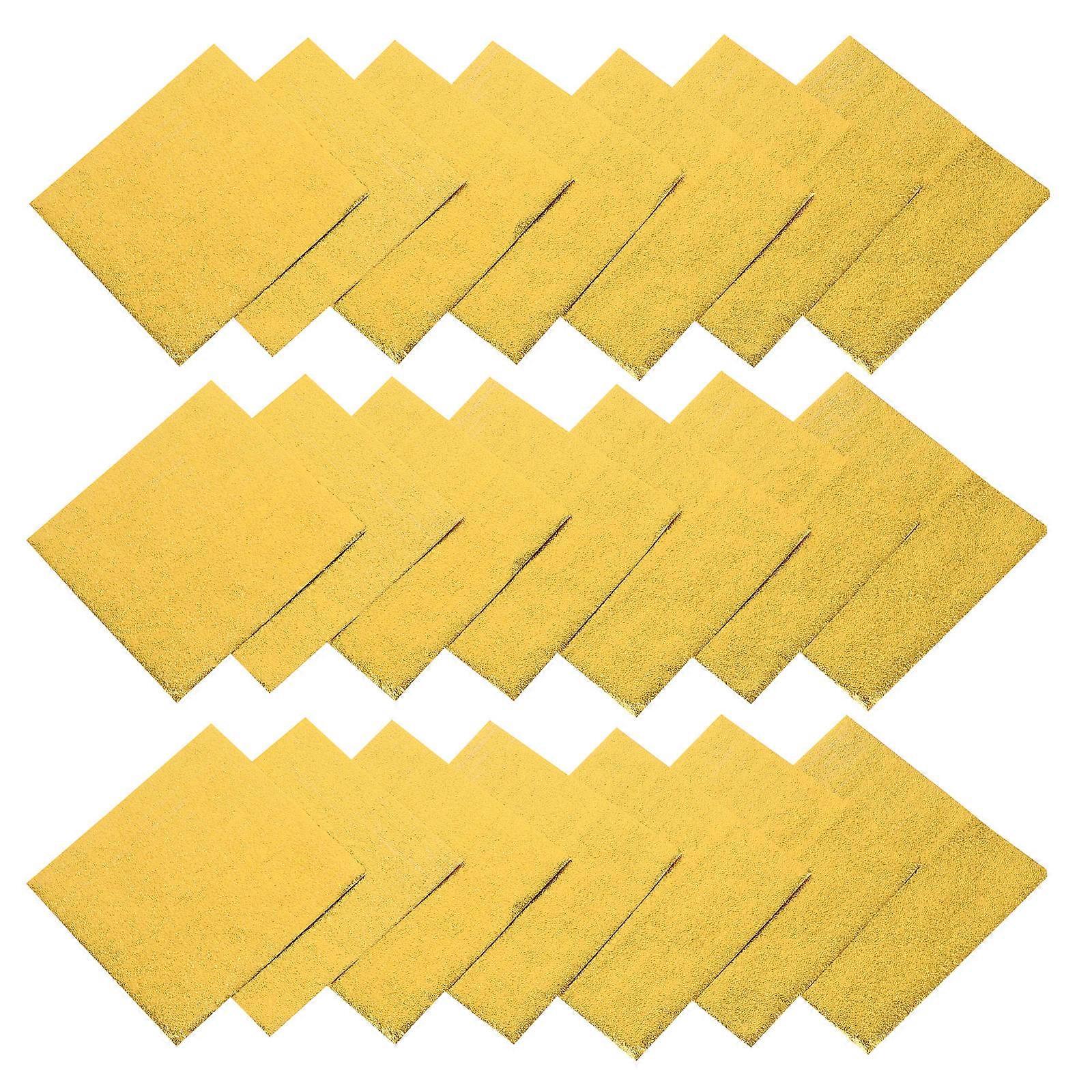 נייר עטיפת ממתקים נייר זהב נייר כסף למתנה חבילת שוקולד *8 ס"מ עטיפה 400 יחידות