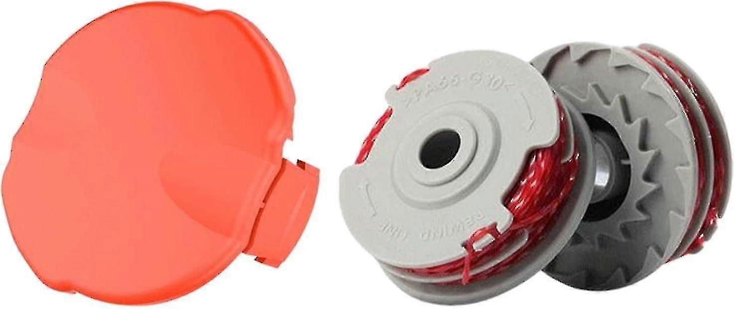 Flymo Fly021 Strimmer Spool 1.5 مم بكرة تغذية تلقائية مزدوجة واستبدال الخط ل Cont-Our Mini Trim Multi Trim Power Trim and Revolution