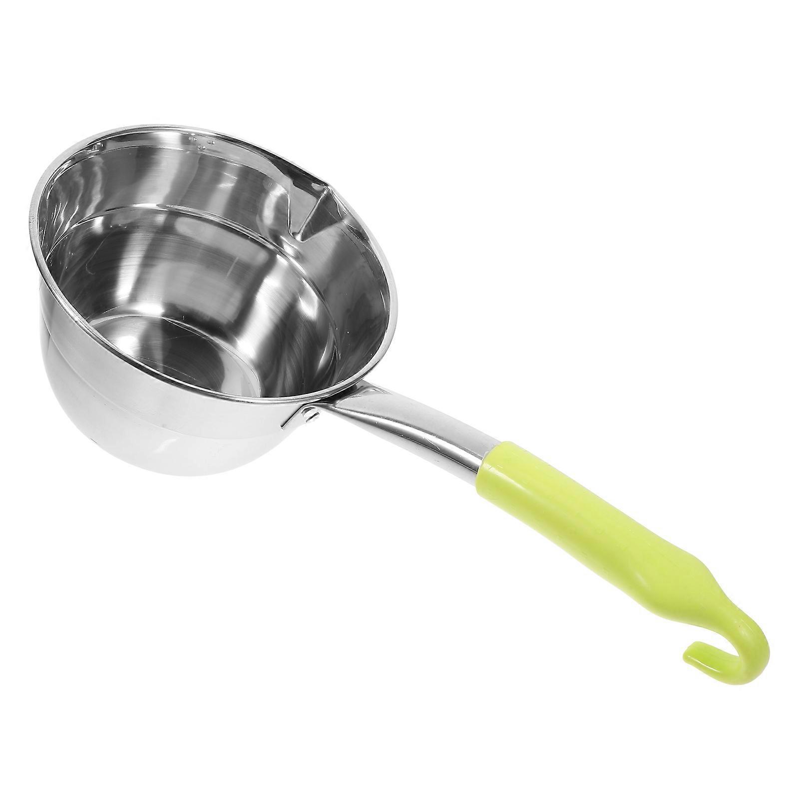 Rustfritt stål Øse For Matlaging Vann Ø Langt Håndtak Design Sølv 13,0×6,3×5,9 tommer Øse Vann 1 stk