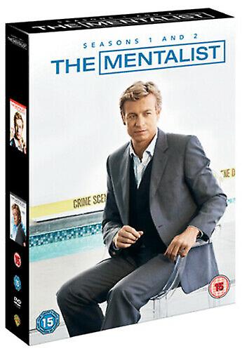 The Mentalist Seasons 1-2 DVD (2010) Simon Baker cert 15 11 discs - Region 2