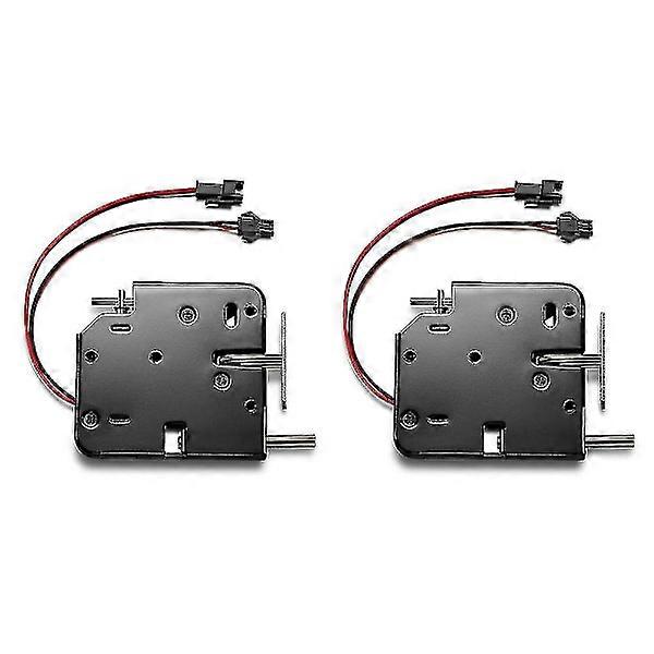 2x 12v 2a Intelligent Electronically Controlled Electromagnetic Lock, Cabinet Lock, Access Control S -gt