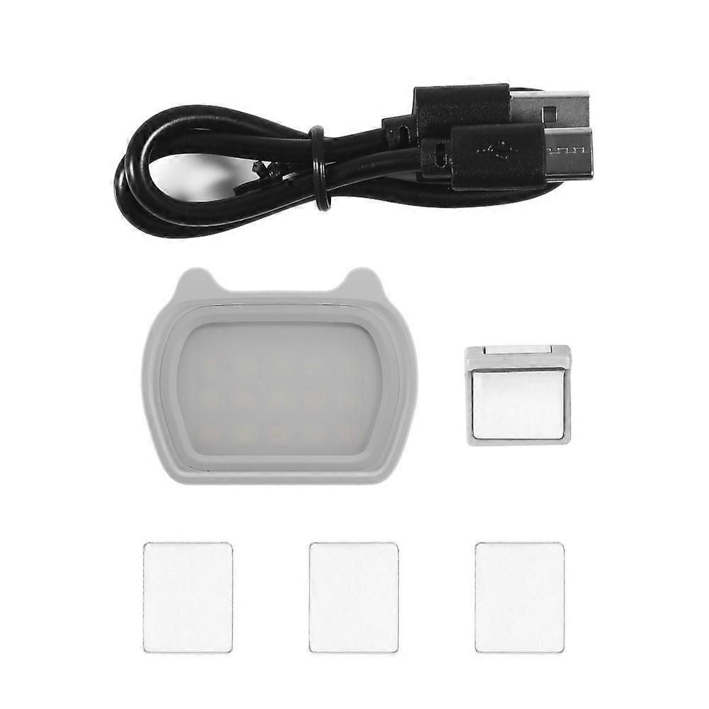 Magnetic Fill Light 3 Color Temperature Adjustable Brightness white