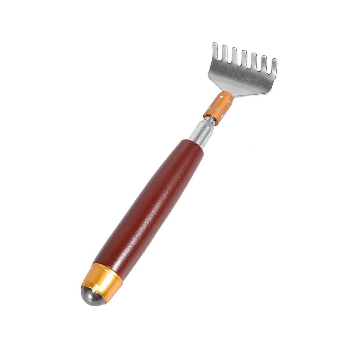Multipurpose Tool Curved Back Scratcher Stainless Steel for Care 1Set