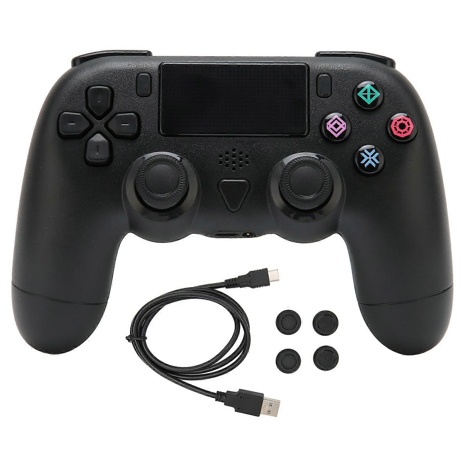 Wireless PS4 Gamepad - Dual Vibration, High Sensitivity, and Clear o Output