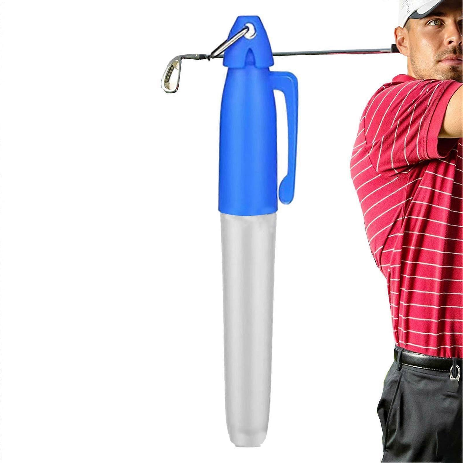 Golf Ball Marking Tool - Precision Golf Ball Marker, Easy-To-Use Golf Marking Template, Professional Blue Ball Marker