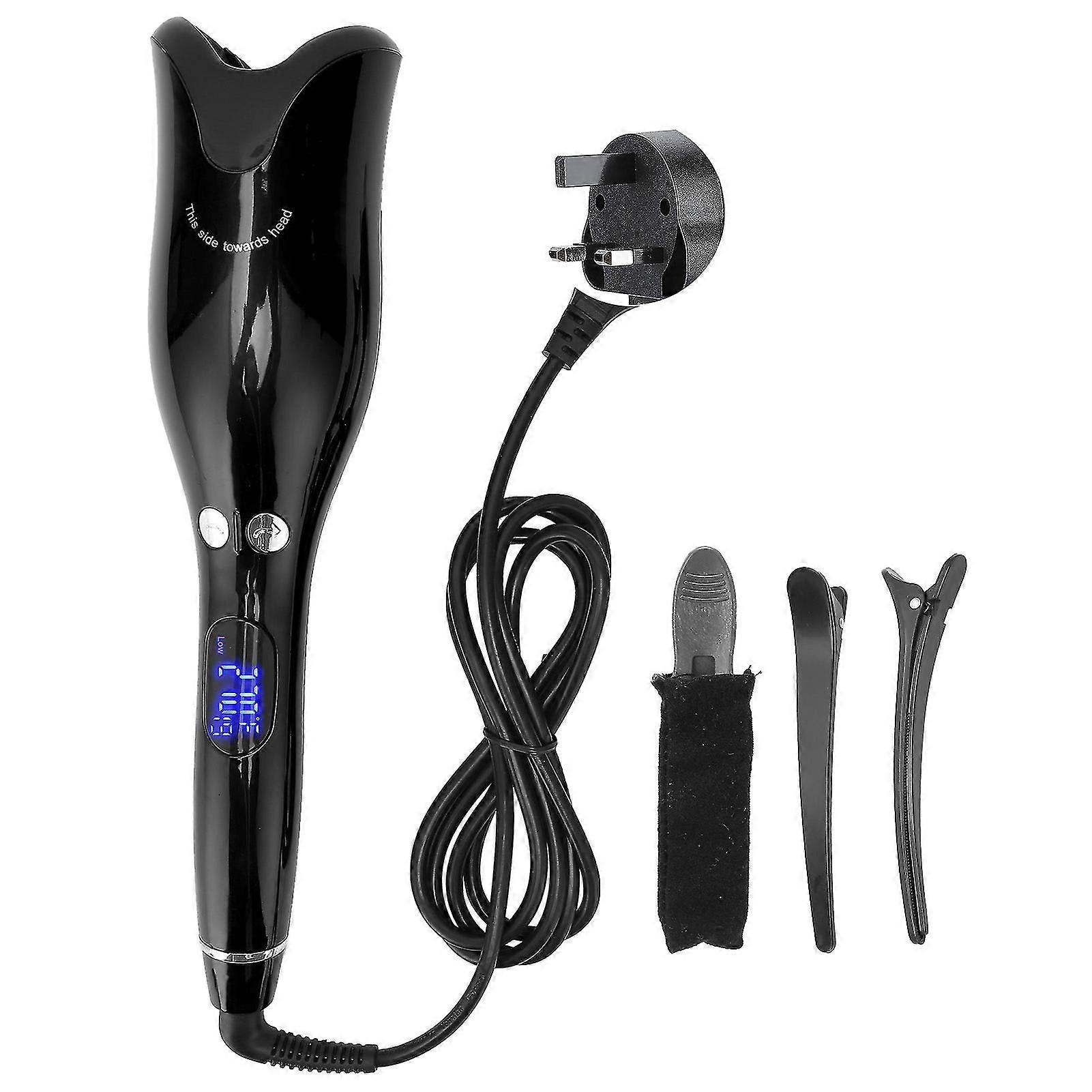 High-Performance Automatic Curling Wand with Adjustable Temperature for All Hair Types