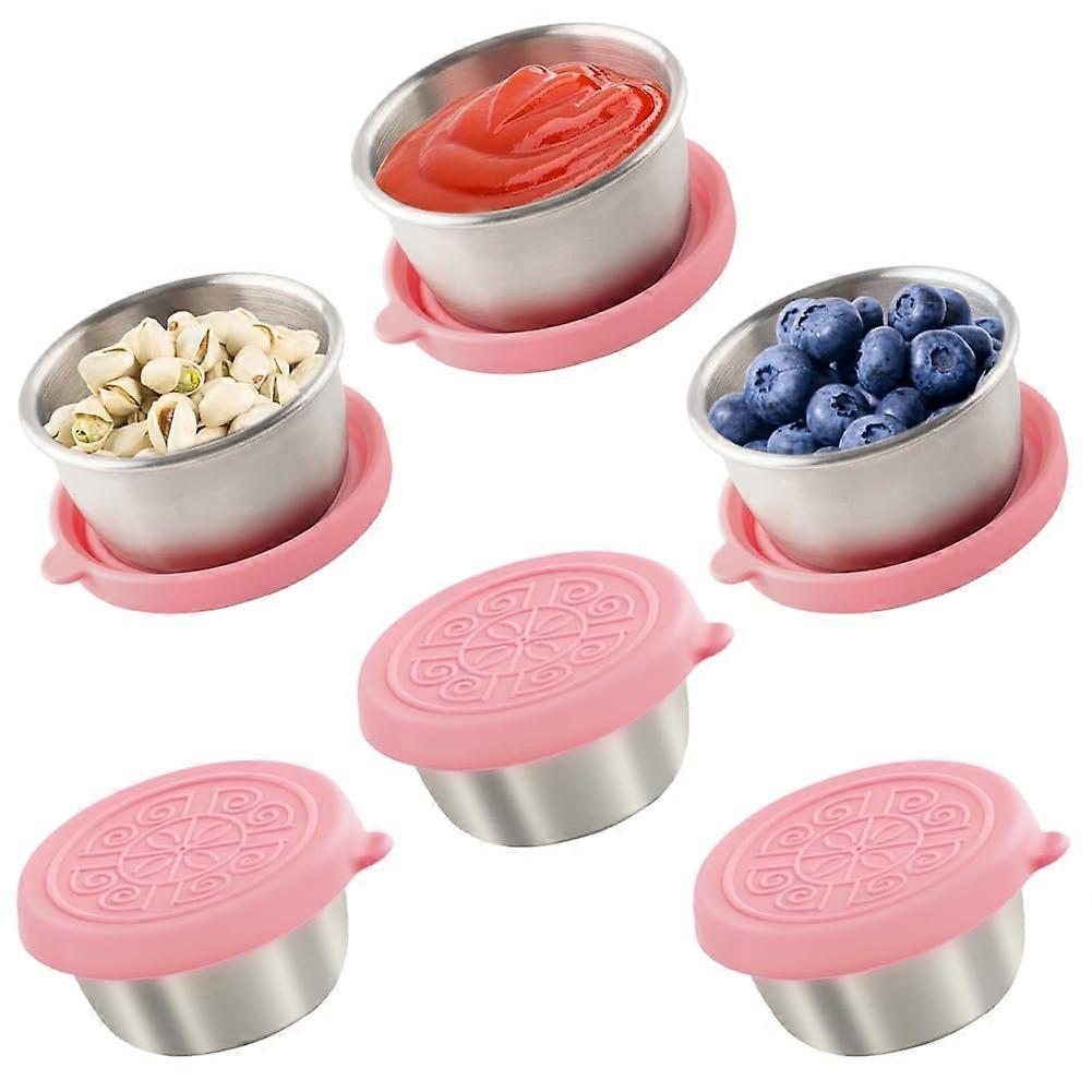 Salad Dressing Container with Lid, Reusable and Waterproof Salad Sauce Storage, BPA-Free Plastic, 8 oz Capacity