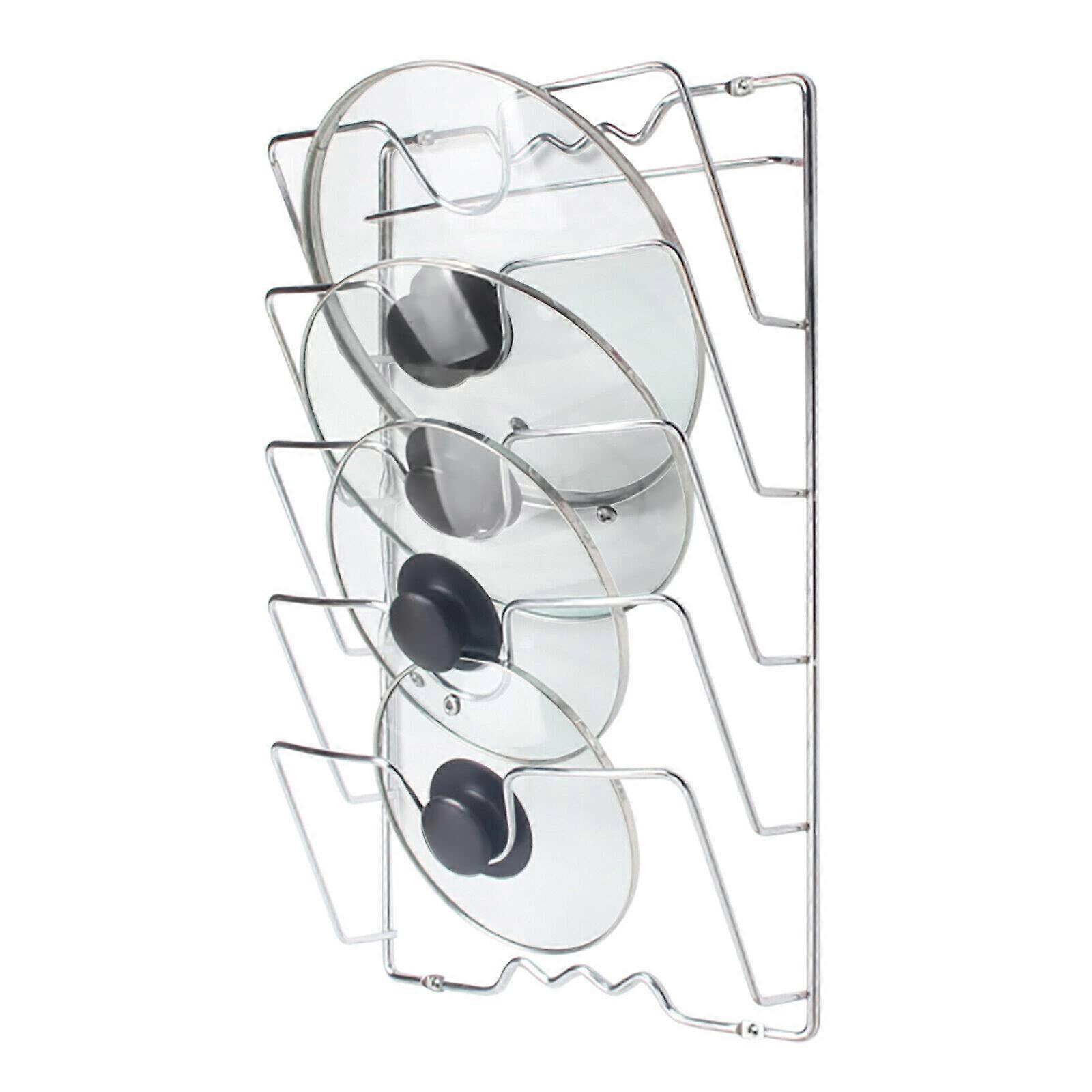 Iron Chrome-Plated Lid Holder