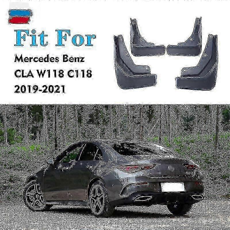 Apply Mudflaps for a Certain Brand CLA W118 C118 2019-2022 Mudguards Fender Splash Fenders Car Accessories Auto Style