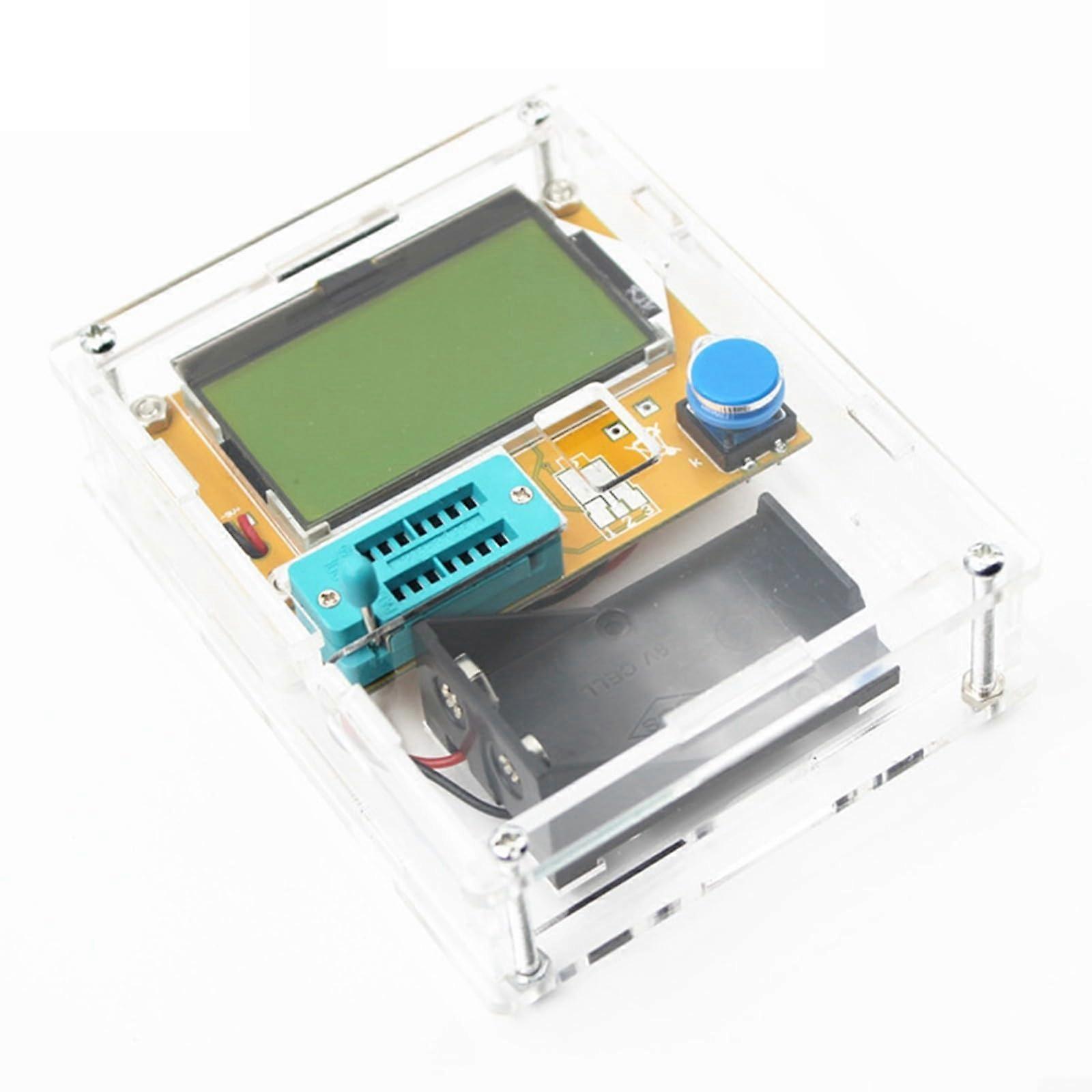 Digital Transistor Tester LCRT4 for Mega328 Tests Inductors, Capacitors, Diodes and MOSFETs with Protective Case Ref: 2584