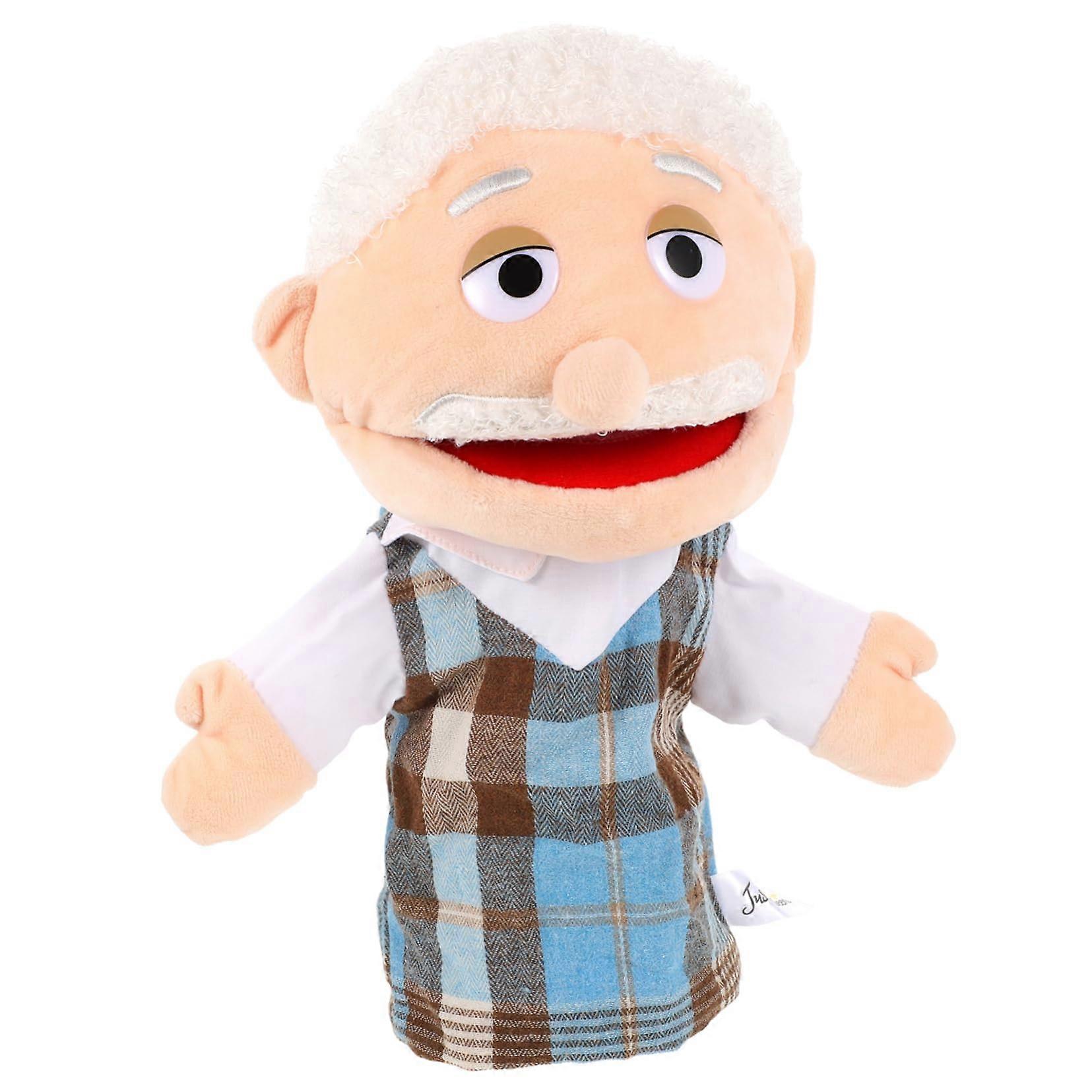 Hand Puppet Belly Romper Dolls Puppets Gloves Interactive Toy PP Cotton 30X26X15CM