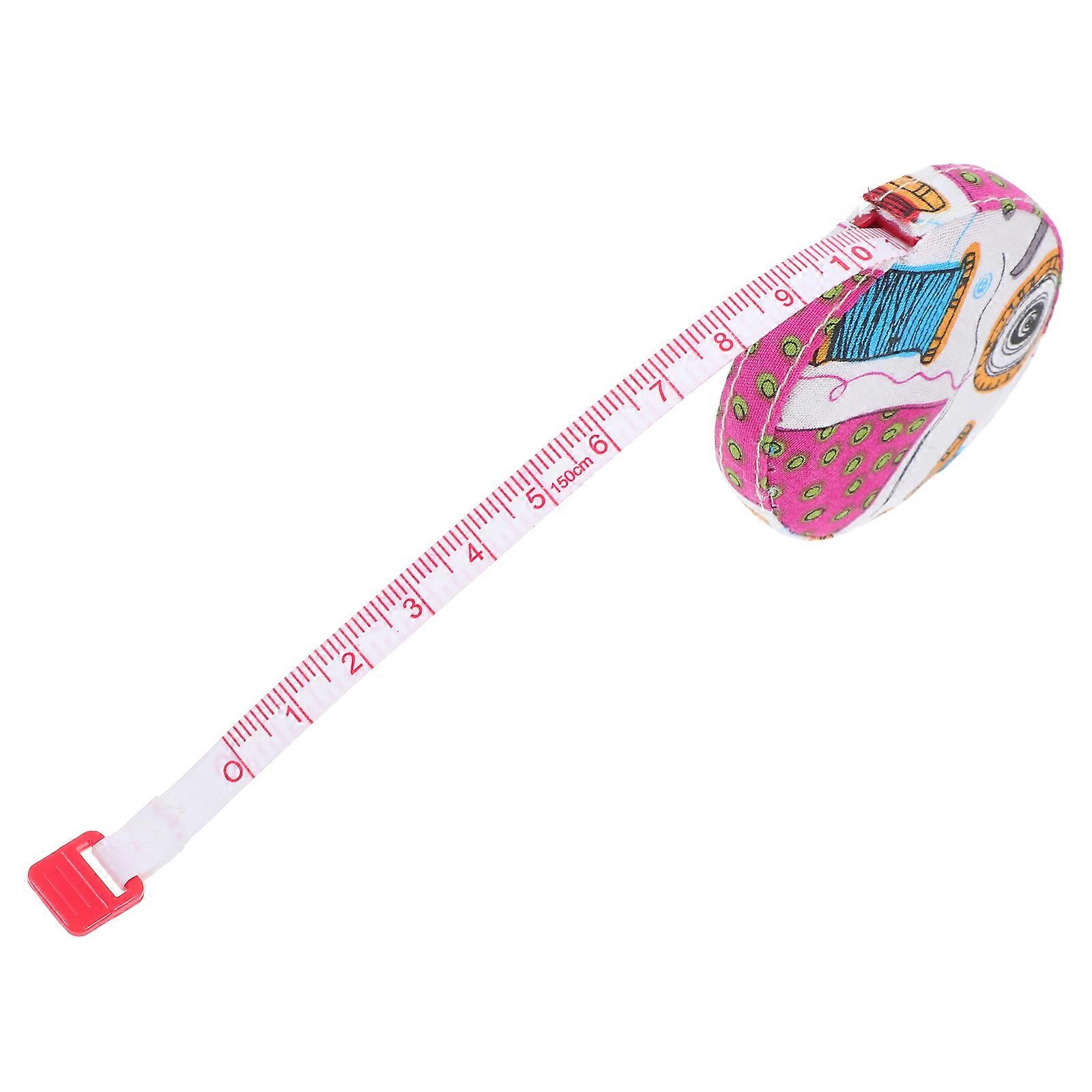 Measuring Tape For Body Measurements Retractable Portable Tailor Tape Measure Multi Color 1.5 M 1Set