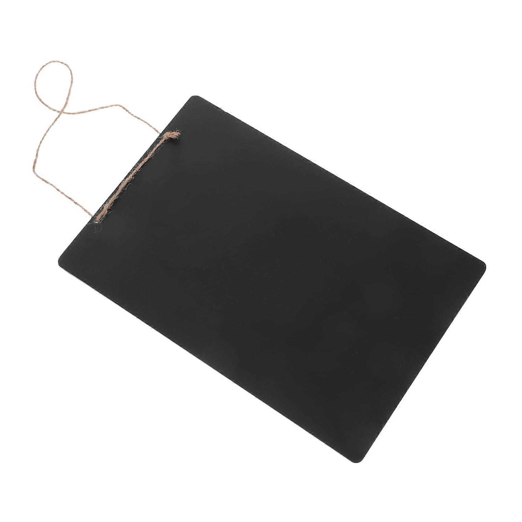Doublesided chalkboard made of wood, erasable memo board for office and home