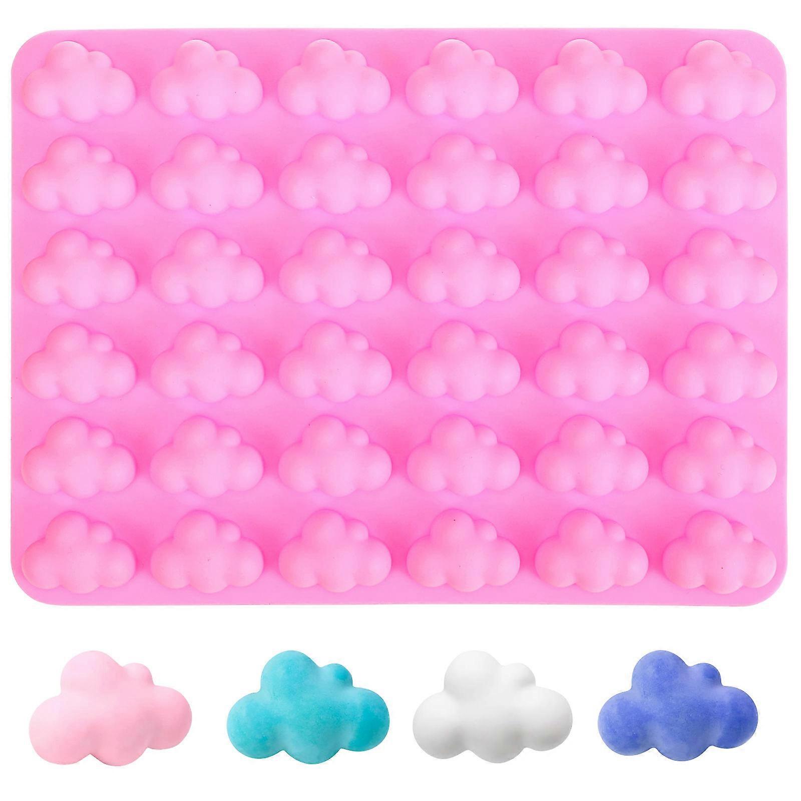Reusable Cloud Shaped Silicone Mold for Candy, Chocolate, and Jelly Making – High Temperature Resistant, Non Stick, Easy DIY Sweets Tool for Home Use