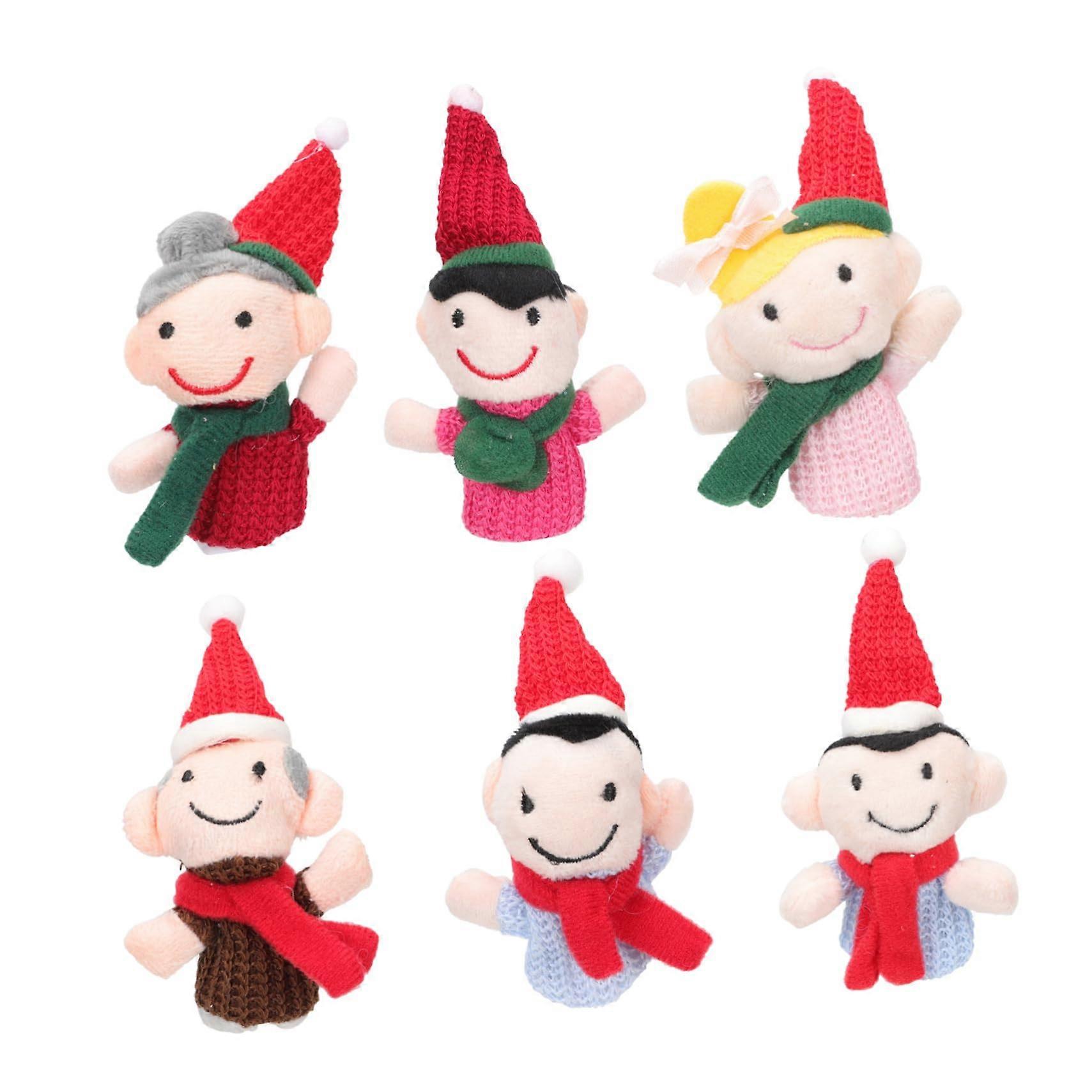 Hand Puppet Animals Family Figures Story Puppets for Babies PP Cotton