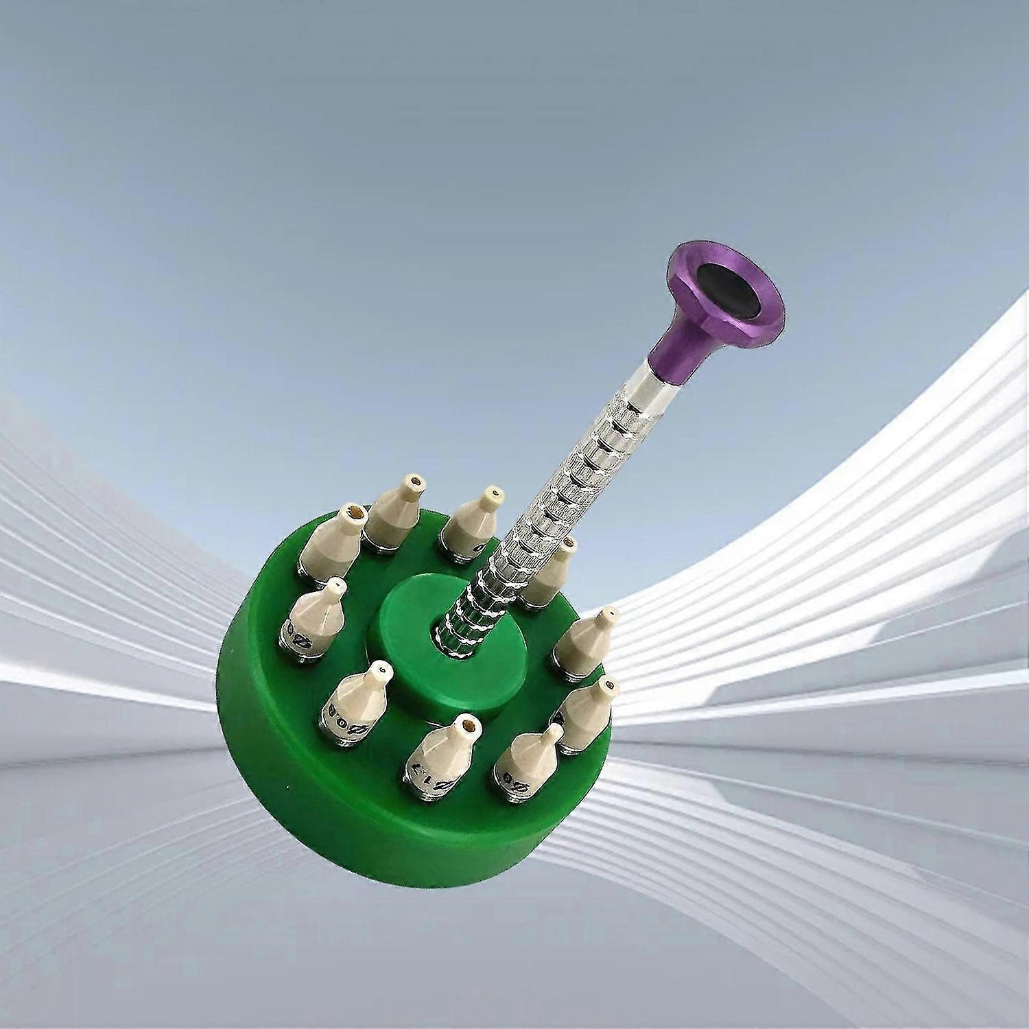 Watch Hand Install Setting Tools Dual Sided with Replaceable Pusher Fitting Kit