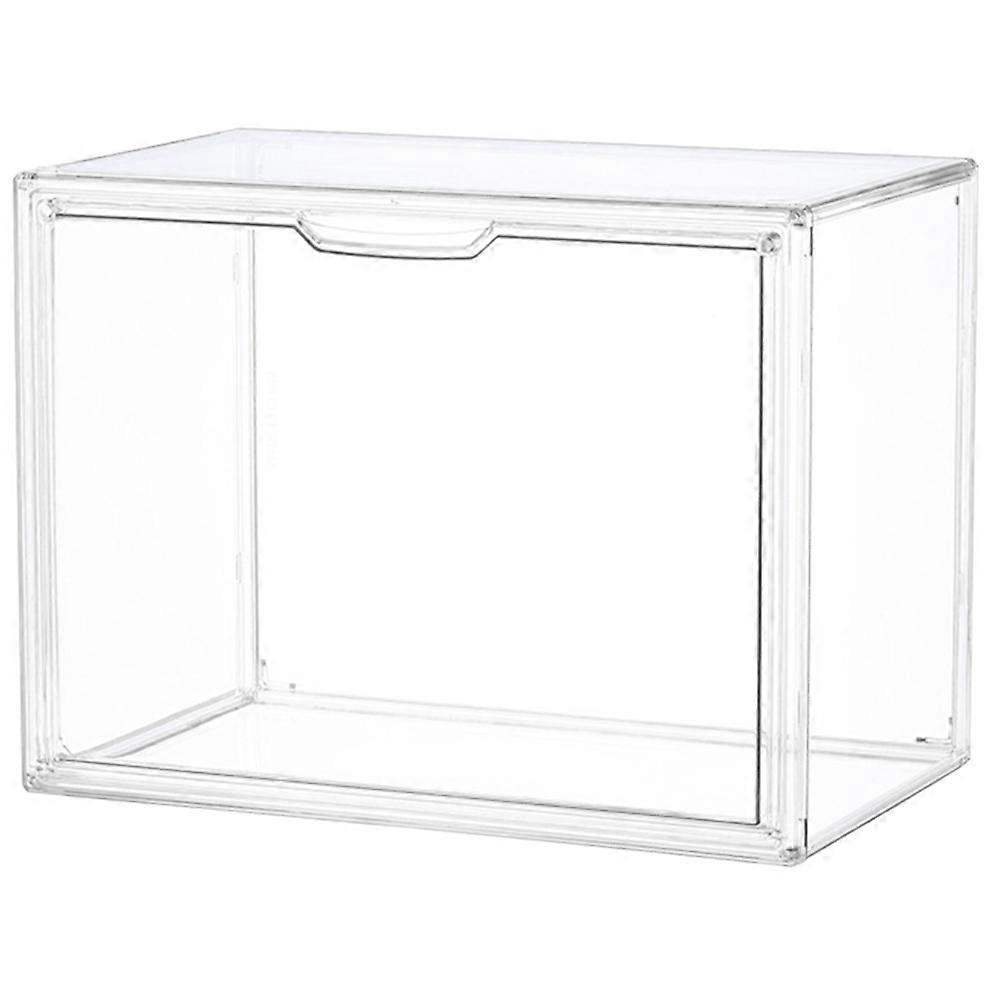 Clear Boxes For Shoes Rectangular Display Case With Lids Transparent Pet Material Indoor Use 36.00X27.00X22.00CM Storage 1Set
