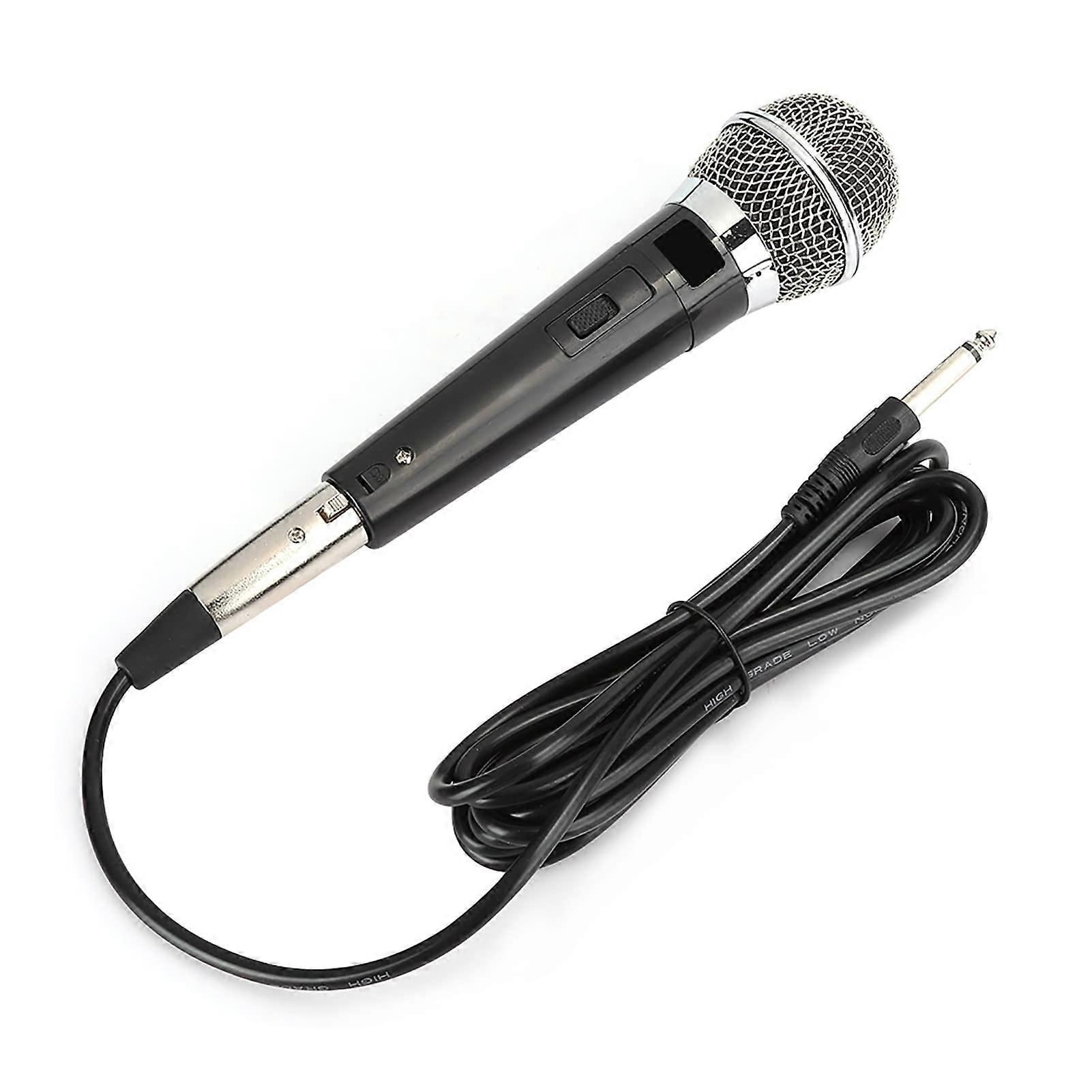 Microphone, YS  226 Unidirectional Wired Microphone Handheld Microphone with Dynamic Movable Coil for DVD/KTV Audio/Mixer/Power Speaker