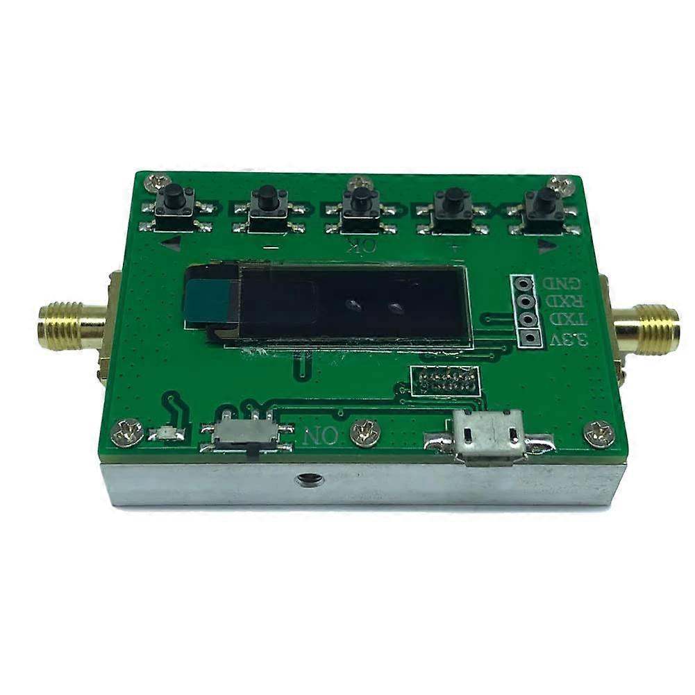 6G Digital Programmable Attenuator 30 dB with 0.25 dB Steps, OLED Display, CNC Enclosure, Precision Control