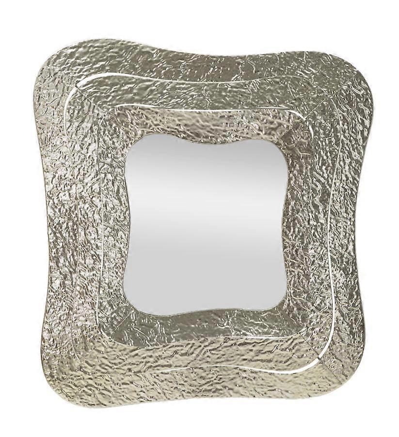 Mauro Ferretti MIROIR MURAL AURY CARRÉ CM 74X7X79 SILVER