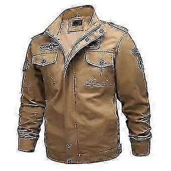 Men's Cotton Military Jackets Autumn Casual Outerwear Well.
