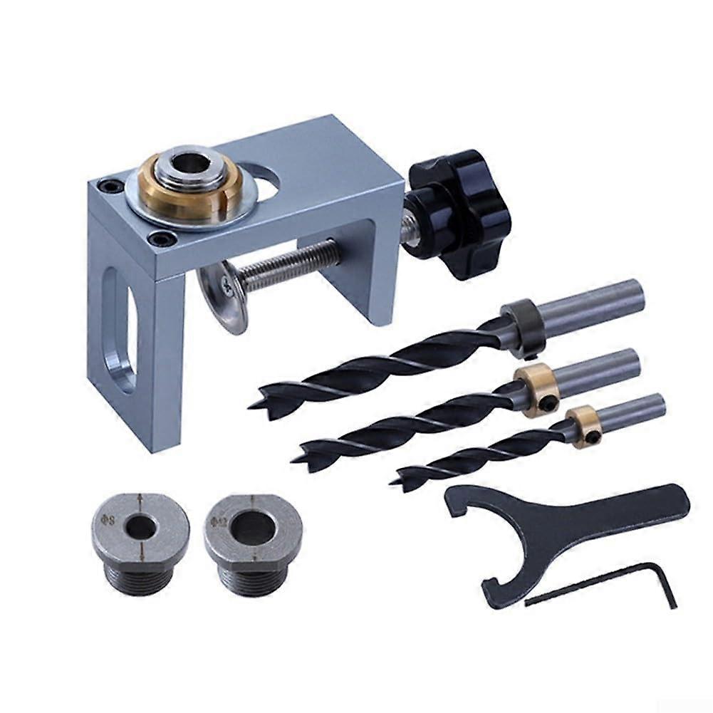 Efficient Clamping Range Dowel Drill Tool Set Suitable for Multiple Projects (12mm)